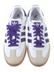 Adidas Leather Colorblock Pattern Sneakers