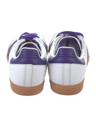 Adidas Leather Colorblock Pattern Sneakers