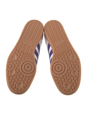 Adidas Leather Colorblock Pattern Sneakers