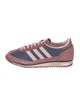 Adidas Suede Printed Athletic Sneakers