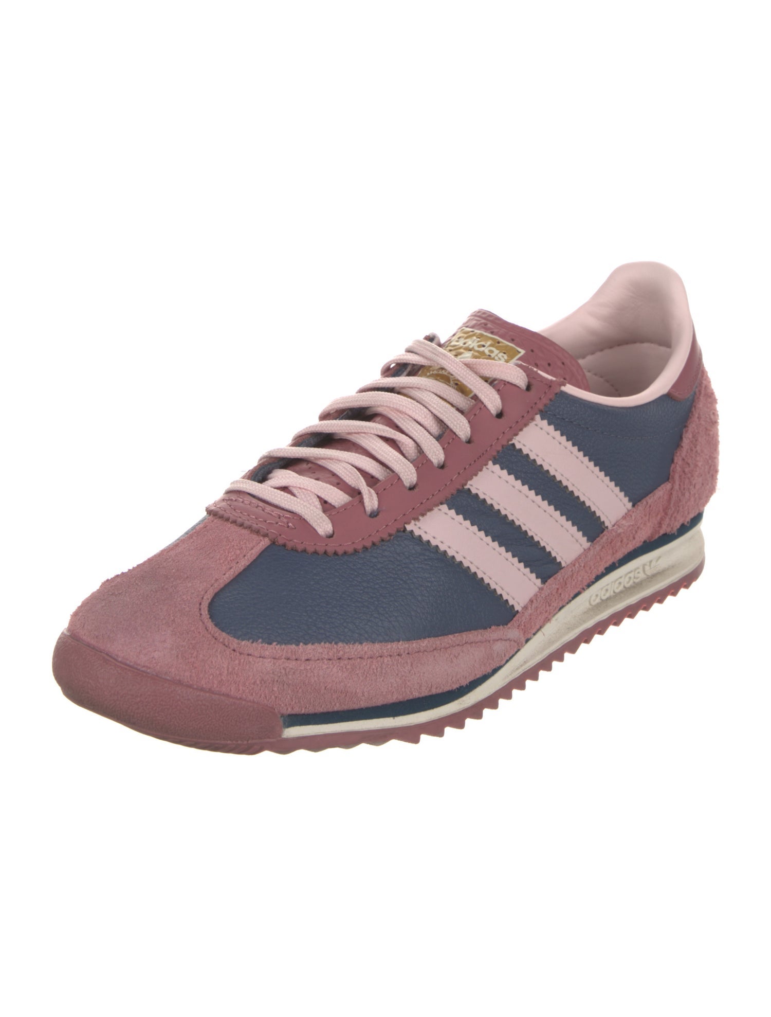 Adidas Suede Printed Athletic Sneakers