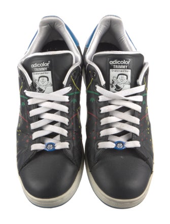 Adidas Leather Printed Sneakers