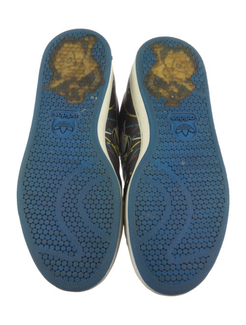 Adidas Leather Printed Sneakers