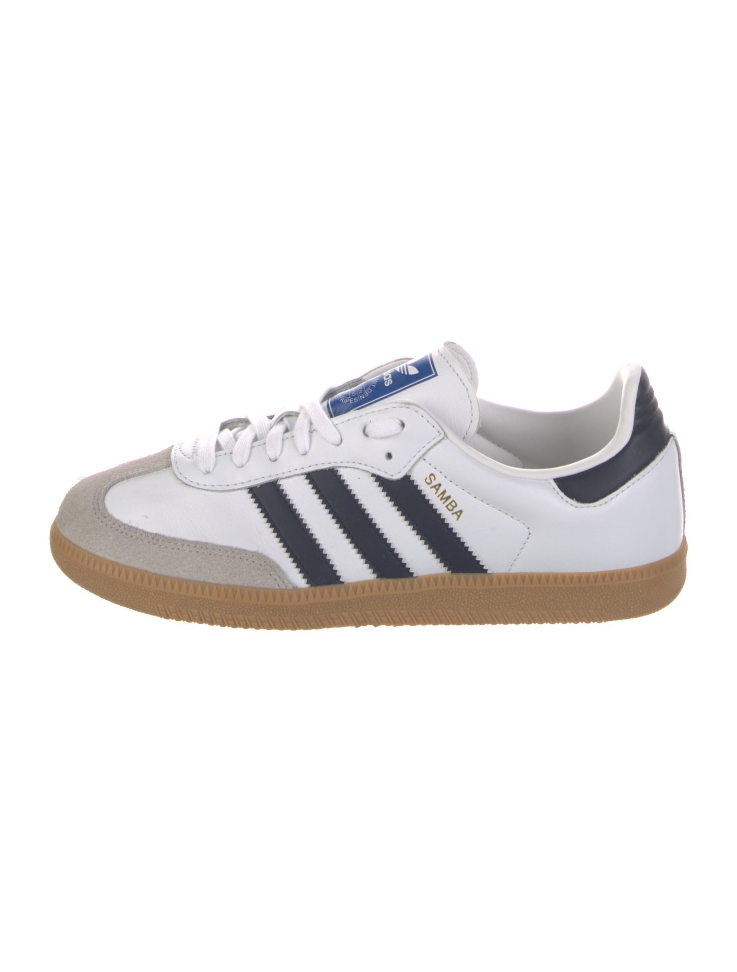 Adidas Signature Logo Leather Sneakers