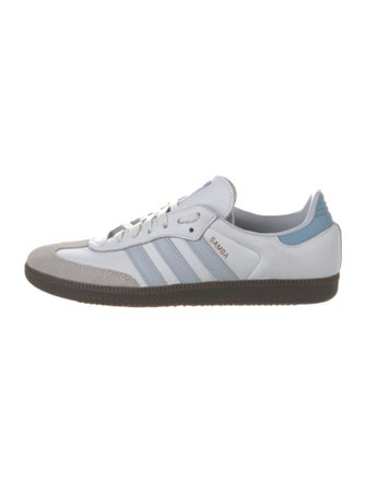 Adidas Leather Colorblock Pattern Sneakers