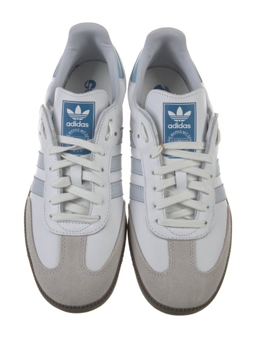 Adidas Leather Colorblock Pattern Sneakers