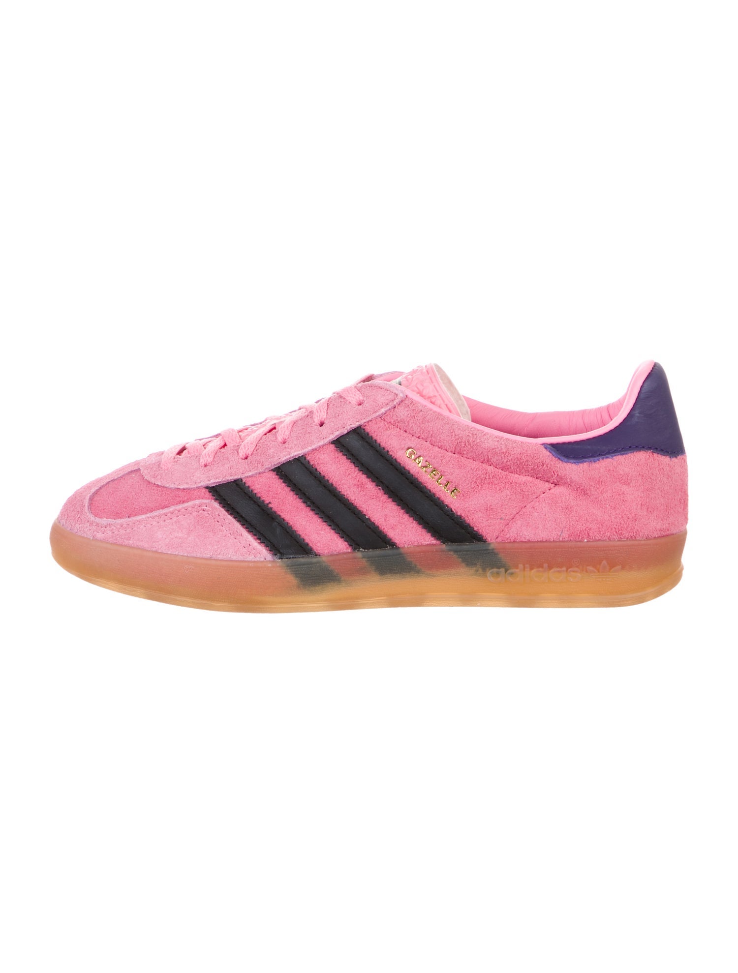 Adidas Suede Leather Trim Embellishment Sneakers