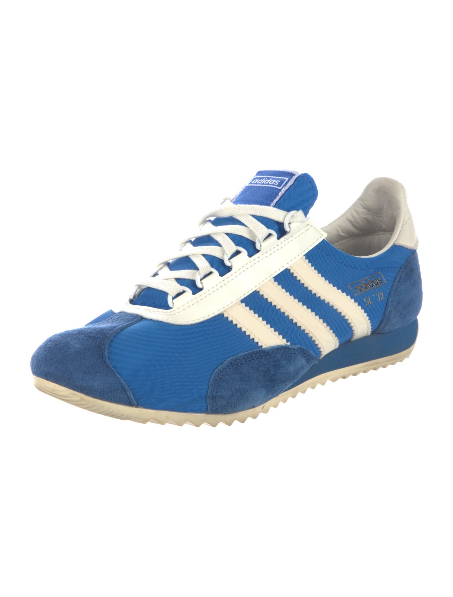 Adidas Suede Colorblock Pattern Athletic Sneakers