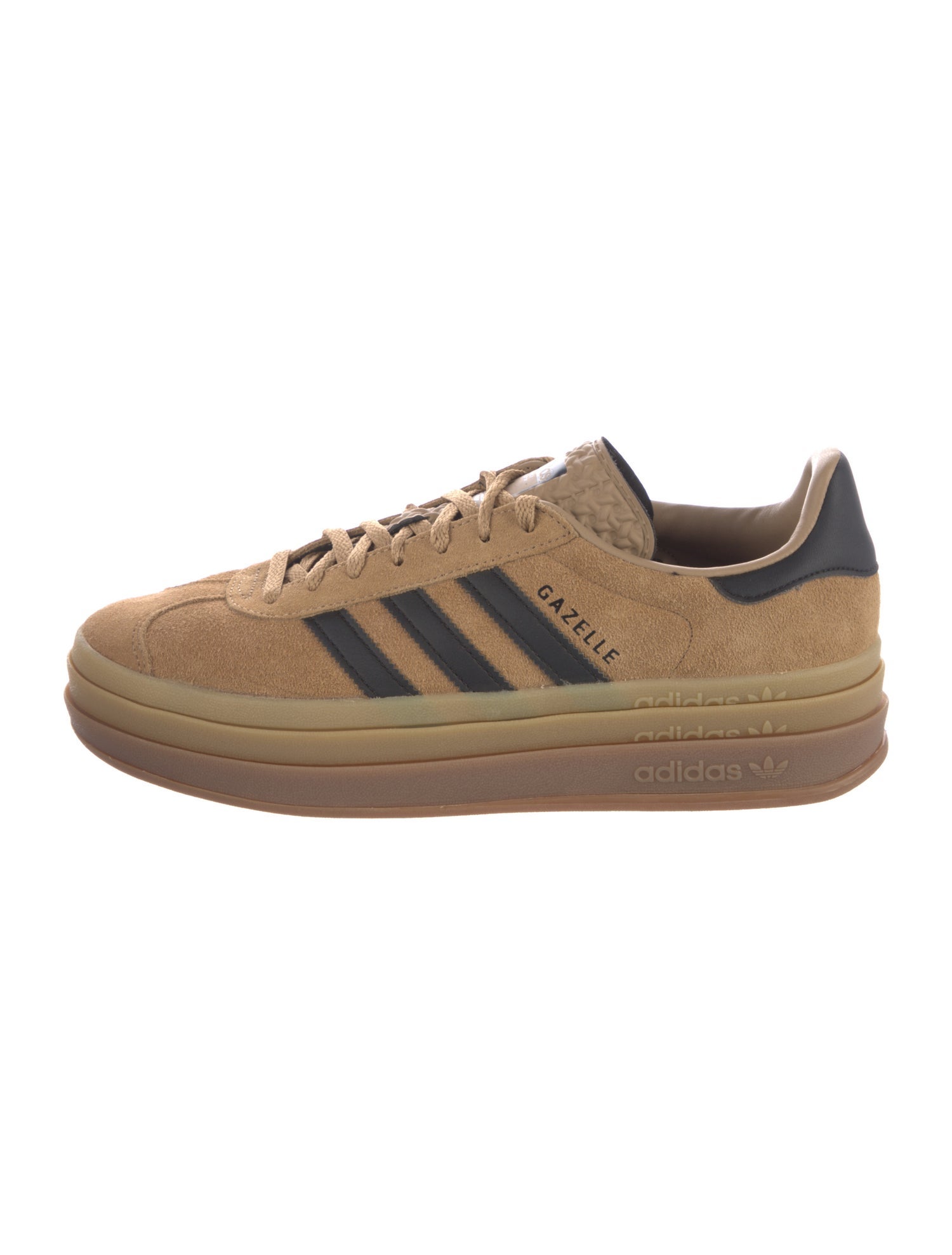 Adidas Suede Leather Trim Embellishment Sneakers