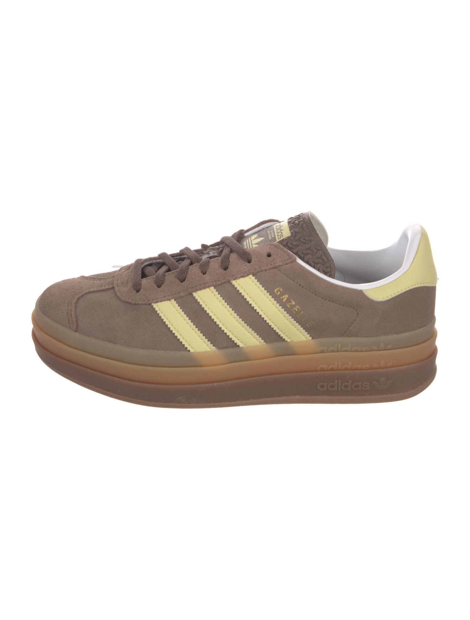 Adidas Suede Leather Trim Embellishment Sneakers