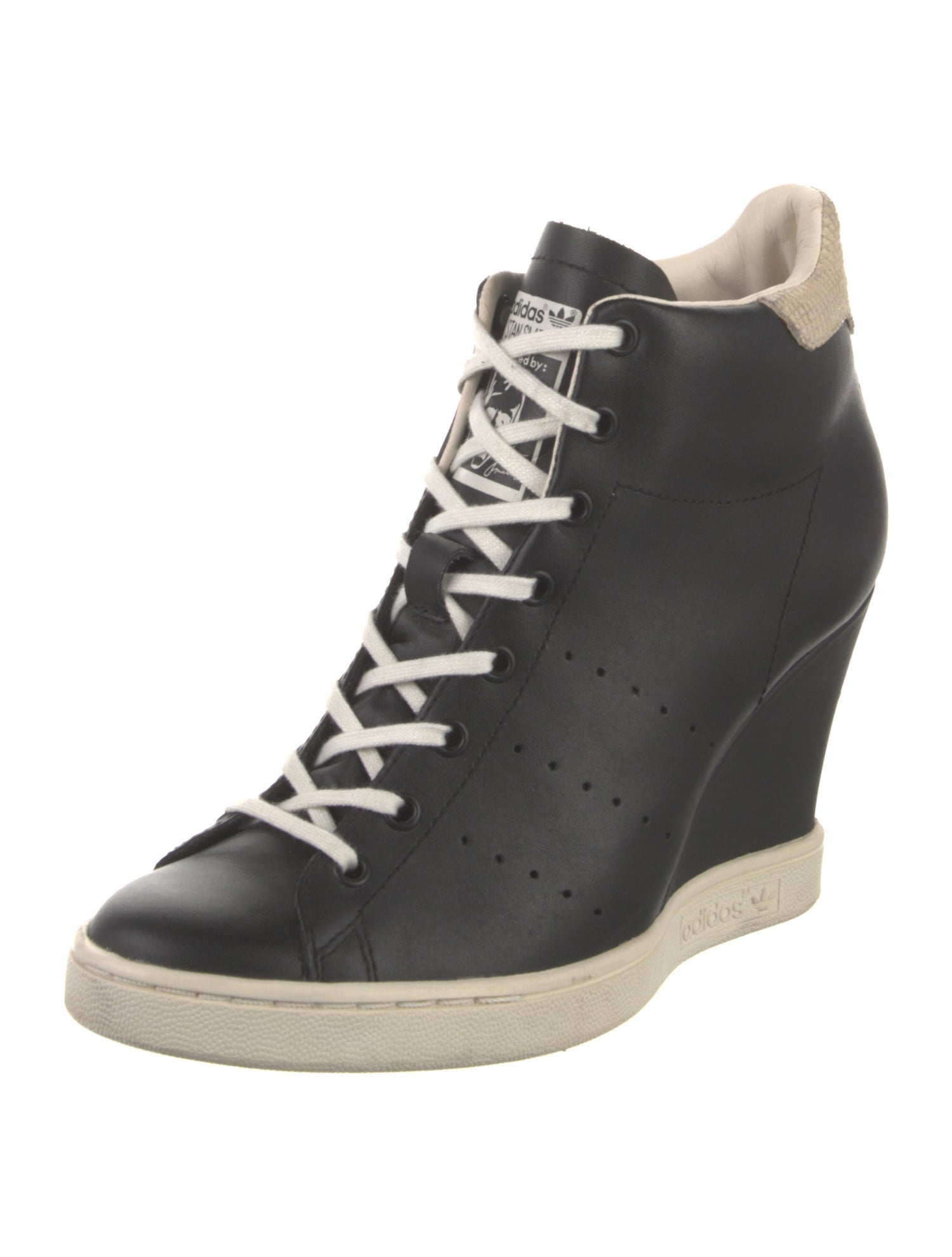 Adidas Leather Wedge Sneakers