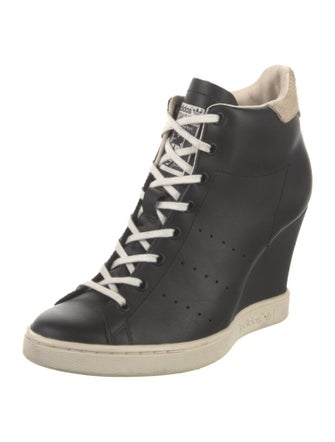 Adidas Leather Wedge Sneakers