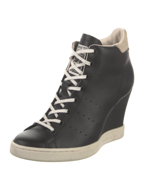 Adidas Leather Wedge Sneakers