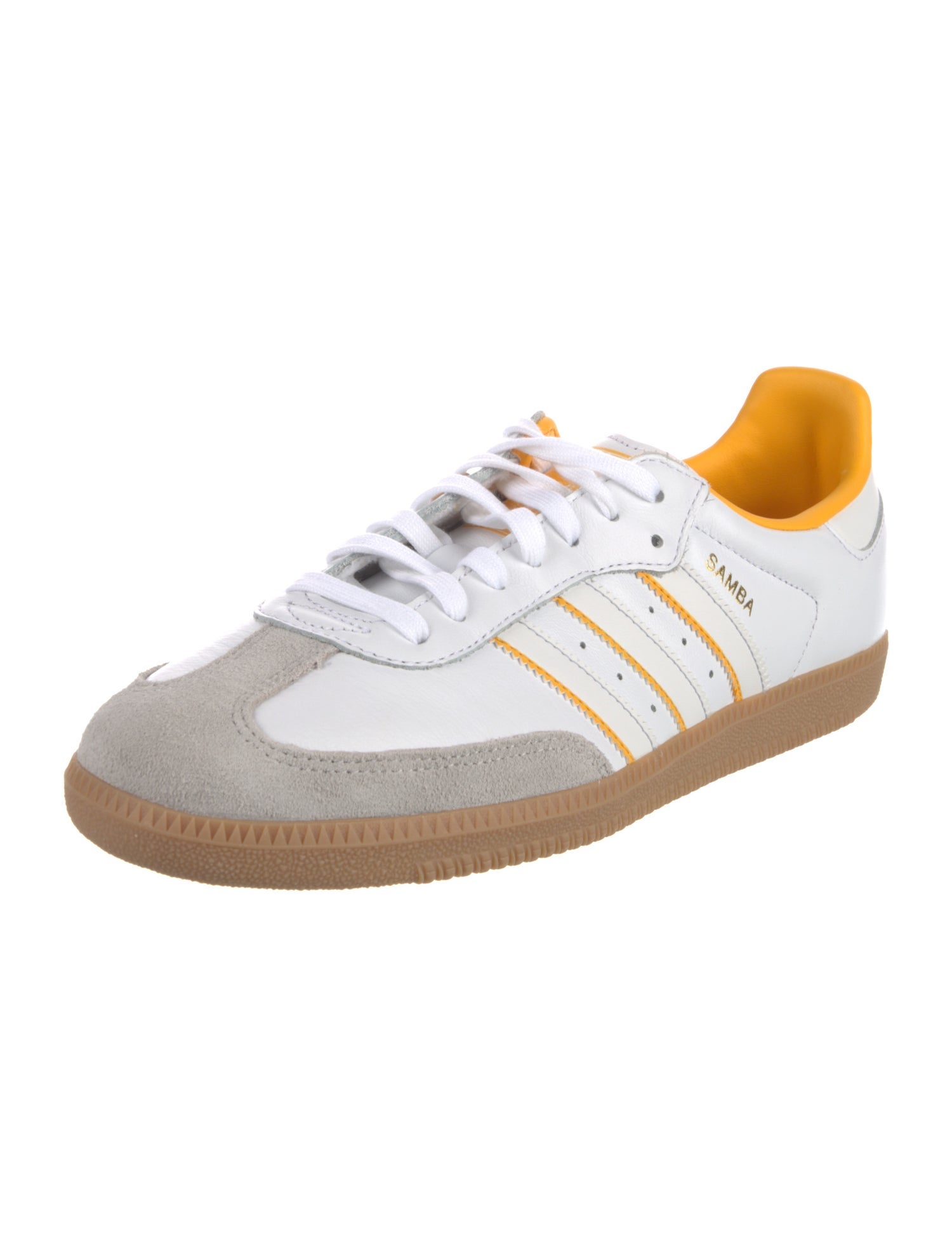 Adidas Leather Colorblock Pattern Sneakers w/ Tags