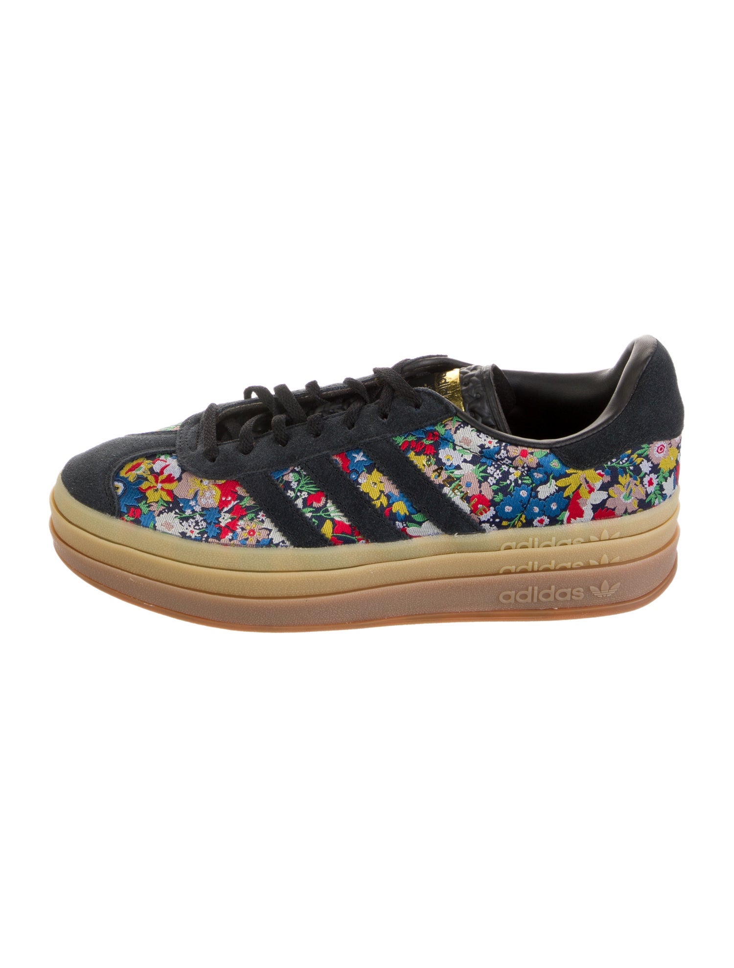 Adidas Suede Floral Print Sneakers w/ Tags