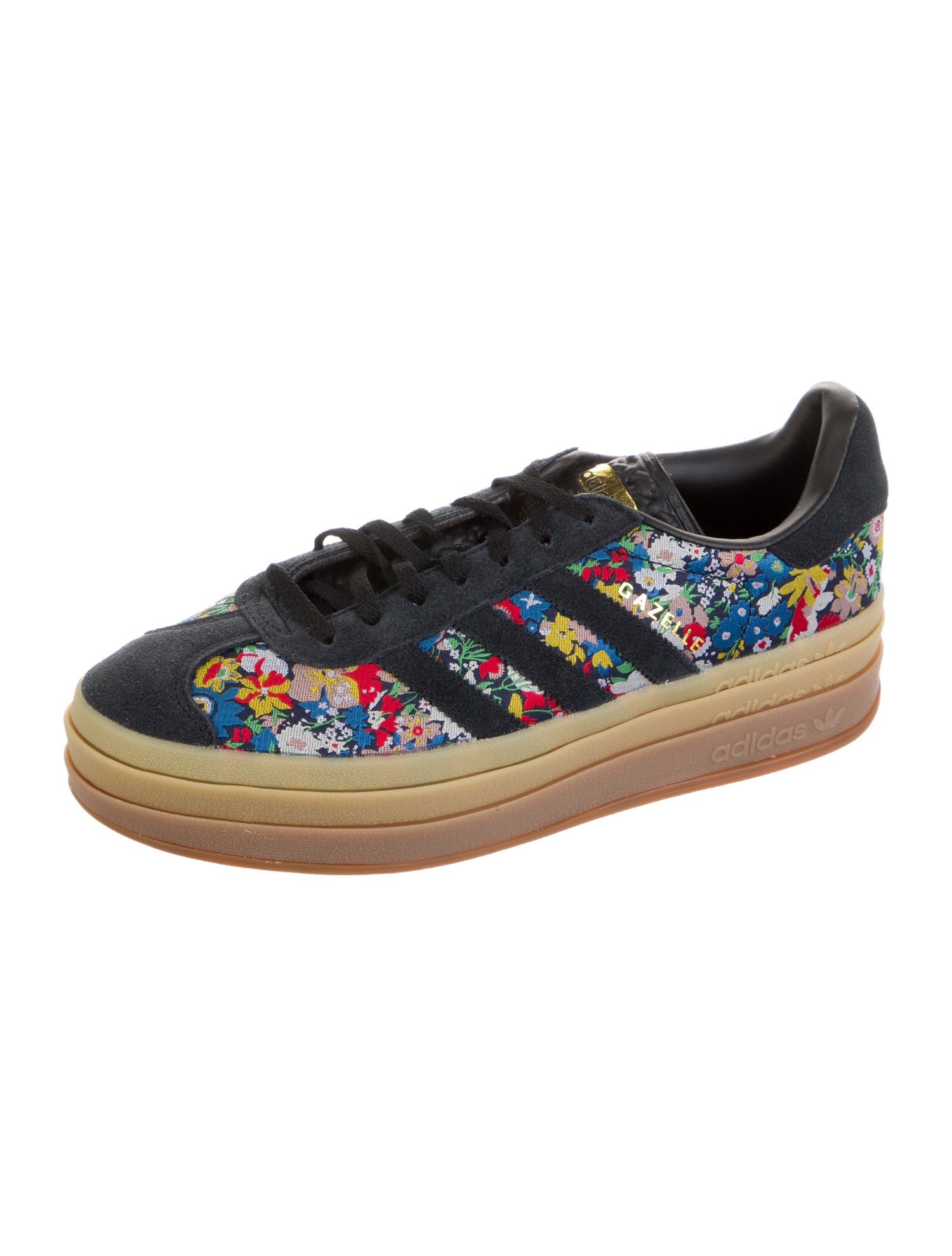 Adidas Suede Floral Print Sneakers w/ Tags