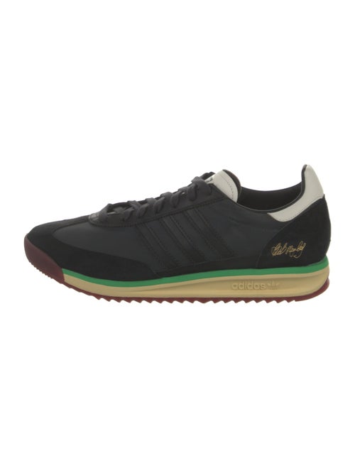 Adidas Leather Colorblock Pattern Athletic Sneakers