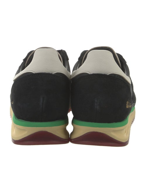 Adidas Leather Colorblock Pattern Athletic Sneakers