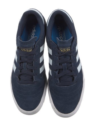 Adidas Suede Leather Trim Embellishment Athletic Sneakers