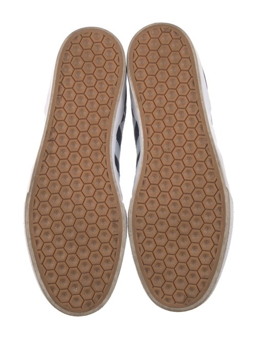 Adidas Suede Leather Trim Embellishment Athletic Sneakers