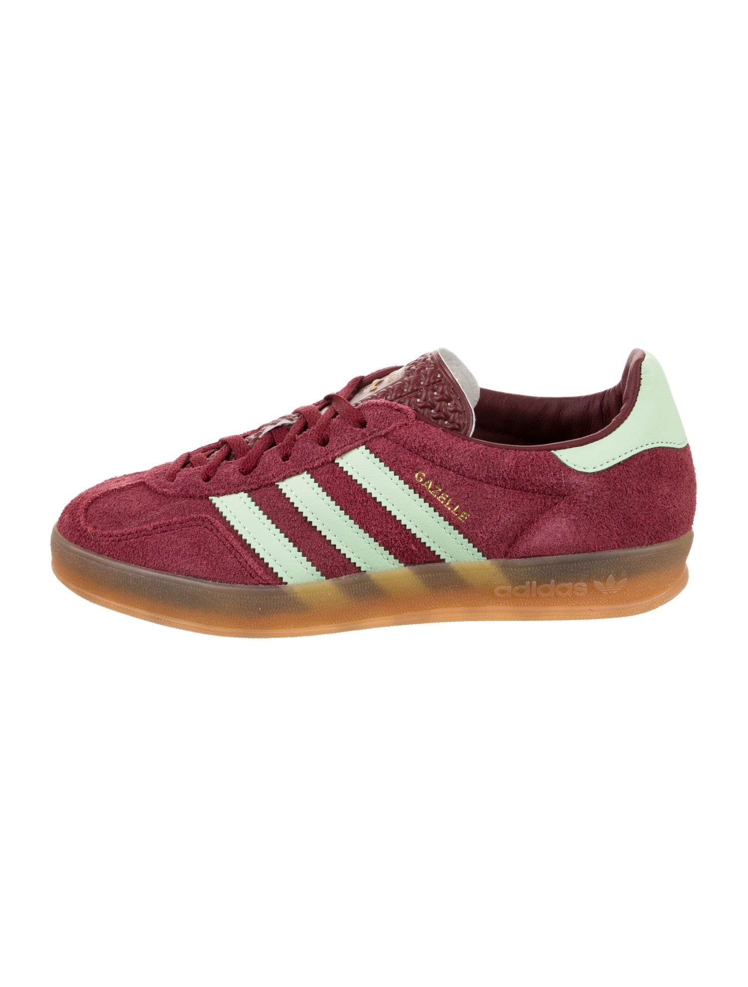 Adidas Suede Leather Trim Embellishment Sneakers