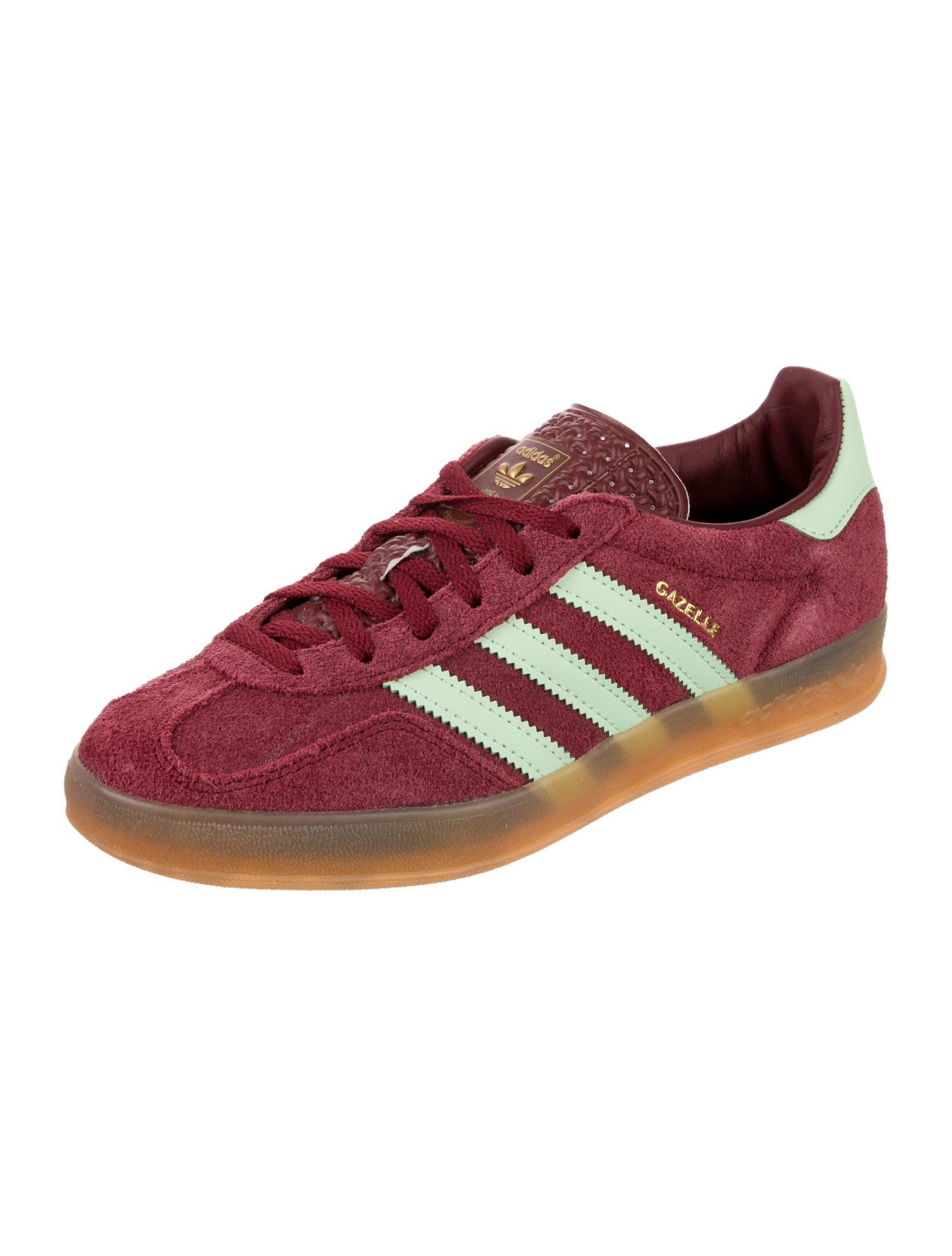 Adidas Suede Leather Trim Embellishment Sneakers