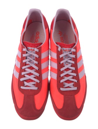 Adidas Suede Colorblock Pattern Athletic Sneakers