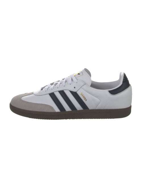 Adidas Leather Striped Sneakers