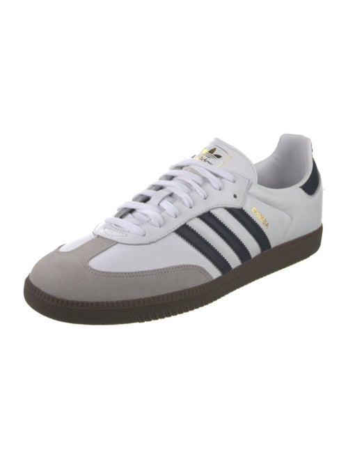Adidas Leather Striped Sneakers