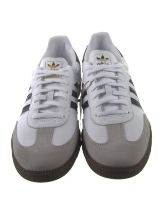 Adidas Leather Striped Sneakers