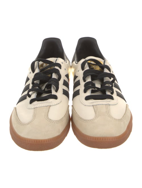 Adidas Leather Colorblock Pattern Sneakers