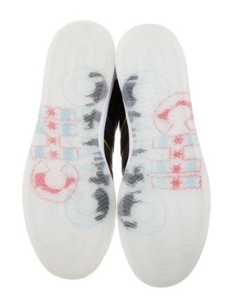 Adidas Leather Printed Sneakers