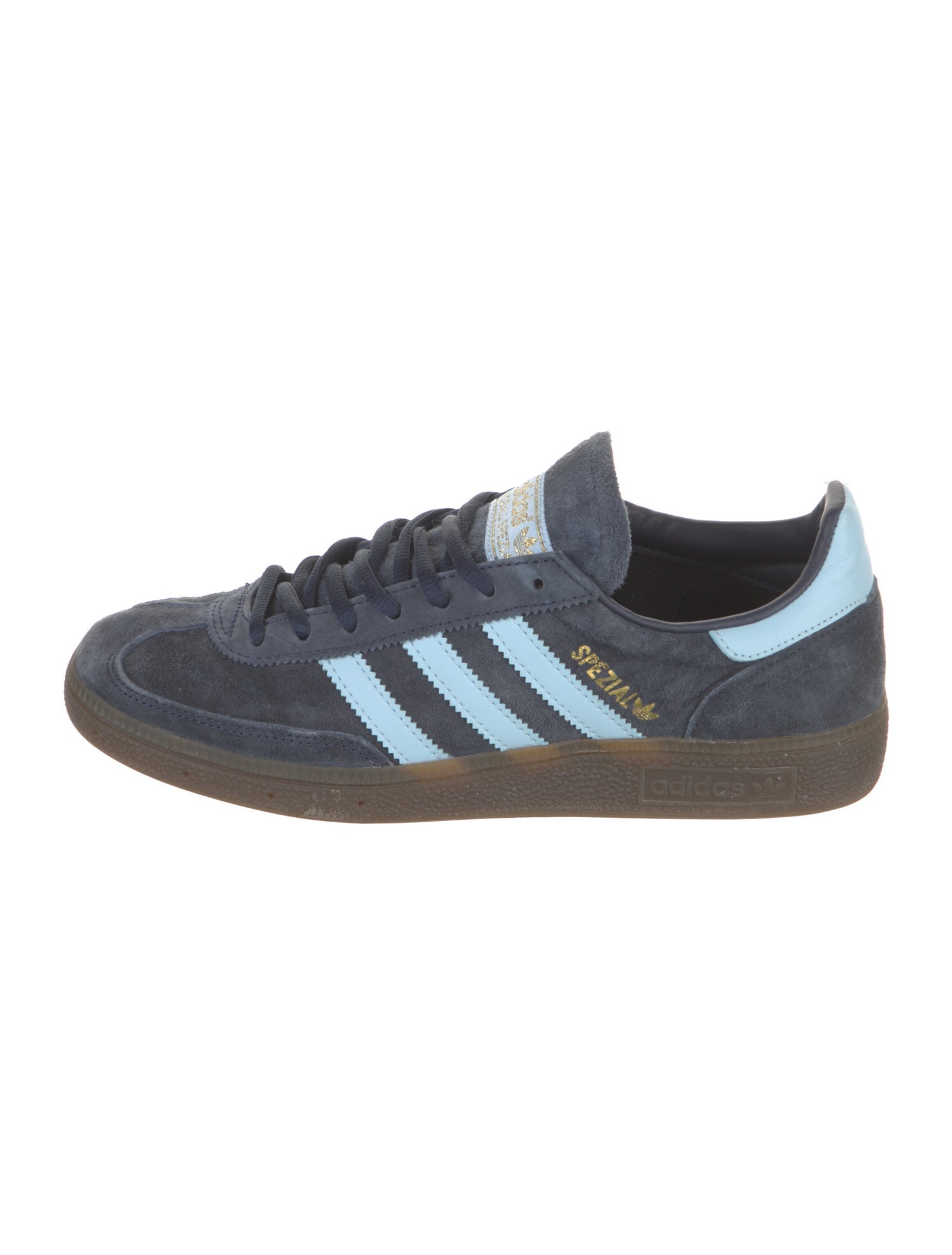 Adidas Suede Leather Trim Embellishment Sneakers