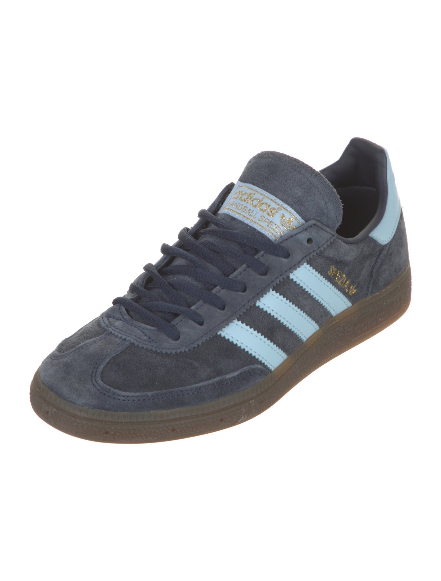 Adidas Suede Leather Trim Embellishment Sneakers