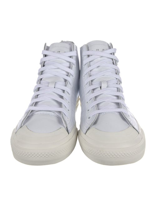 Adidas Leather Colorblock Pattern Sneakers