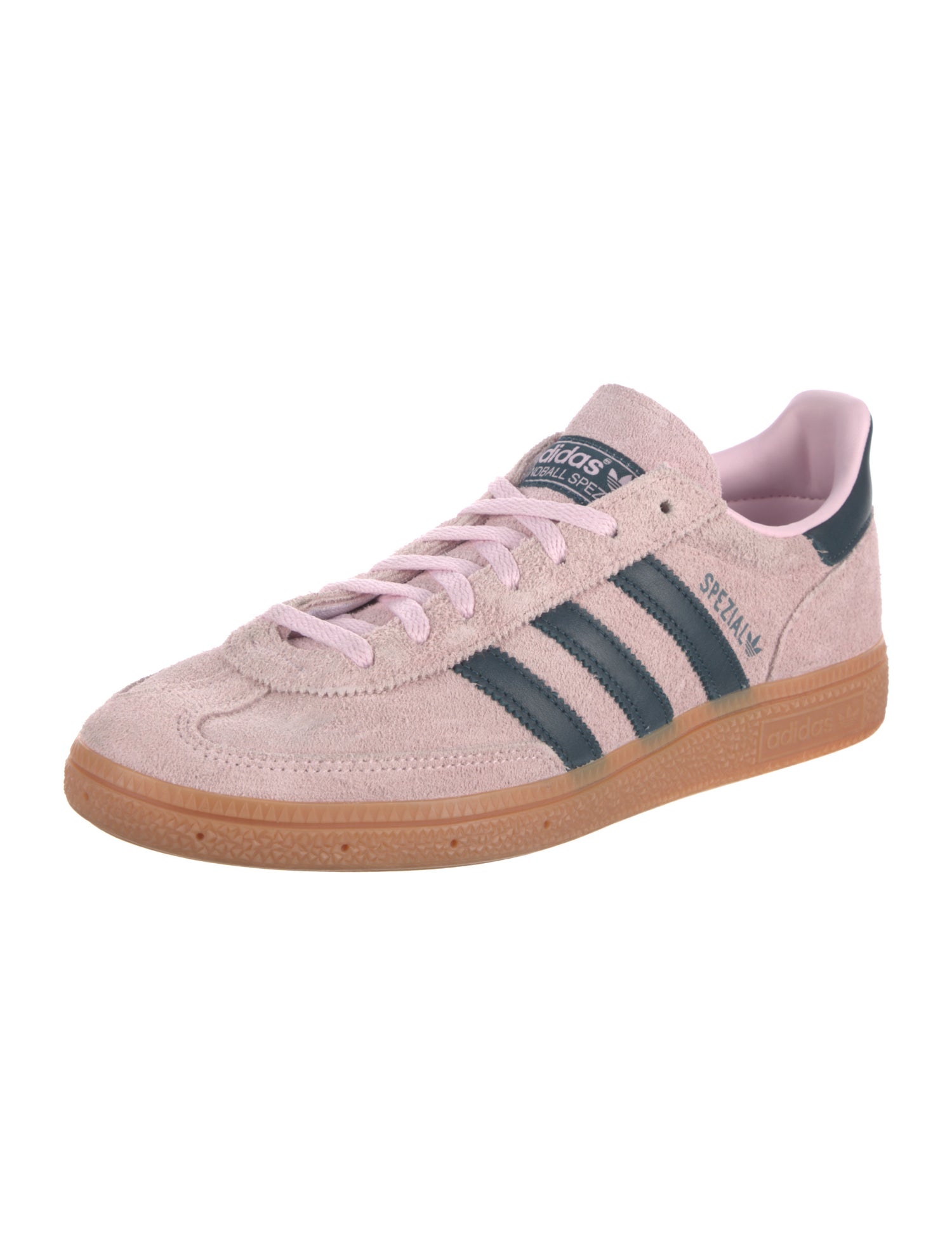 Adidas Suede Leather Trim Embellishment Sneakers