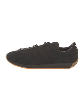 Adidas Suede Leather Trim Embellishment Sneakers