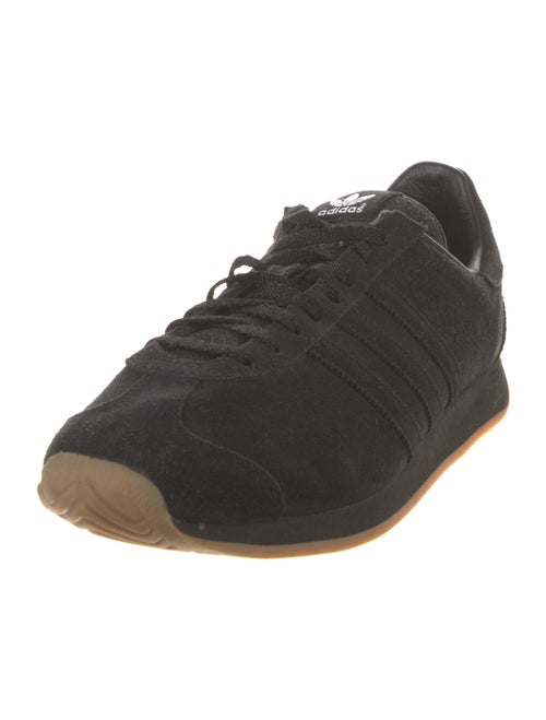 Adidas Suede Leather Trim Embellishment Sneakers