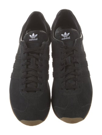 Adidas Suede Leather Trim Embellishment Sneakers