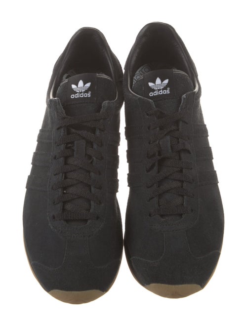Adidas Suede Leather Trim Embellishment Sneakers