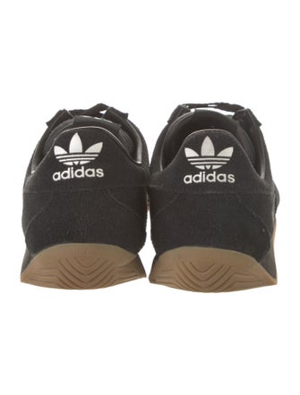 Adidas Suede Leather Trim Embellishment Sneakers