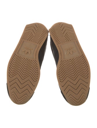 Adidas Suede Leather Trim Embellishment Sneakers