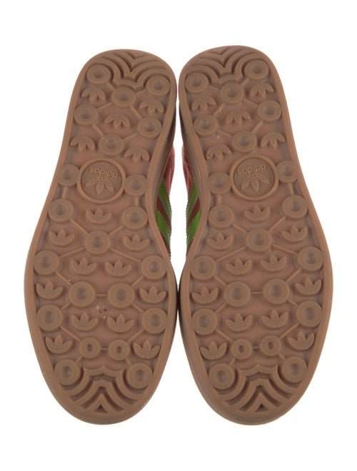 Adidas Suede Leather Trim Embellishment Sneakers