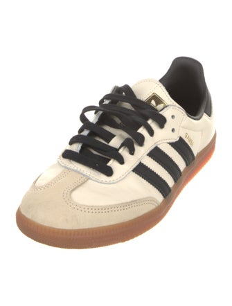 Adidas Leather Colorblock Pattern Sneakers
