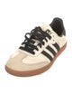 Adidas Leather Colorblock Pattern Sneakers