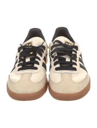 Adidas Leather Colorblock Pattern Sneakers