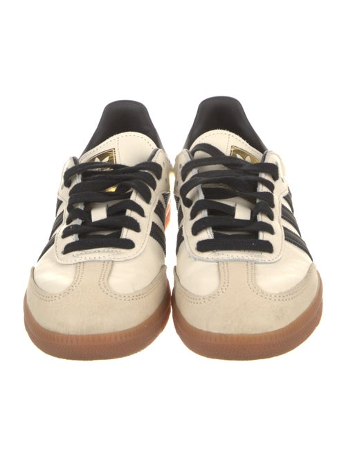 Adidas Leather Colorblock Pattern Sneakers