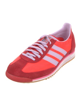 Adidas Suede Colorblock Pattern Athletic Sneakers