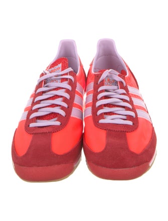 Adidas Suede Colorblock Pattern Athletic Sneakers