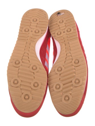 Adidas Suede Colorblock Pattern Athletic Sneakers